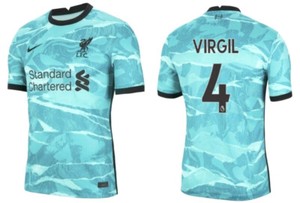 Trikot Nike Fc Liverpool 2020 2021 Away Virgil Van Dijk 4 I Auswarts Lfc Ebay