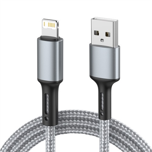 Cavo caricatore ricarica rapida USB resistente per iPhone 11 12 13 14 Pro 7 8 X XR XS - Foto 13 di 13