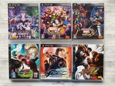 SONY PS3 Vampire & Marvel vs Capcom 3 The King of Fighters & Street Fighter IV