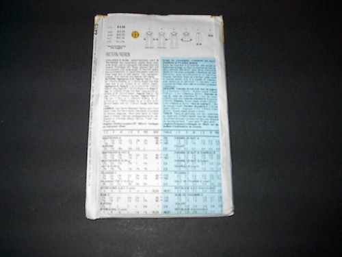 Butterick Pattern 4413 Girls' Robe, Nightgown, Hat and Pajamas 2, 3, 4 Uncut - Picture 3 of 3