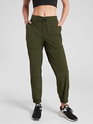 Athleta Expedition Jogger- Tuscan Olive Green- Size 4 XS;  EUC!!
