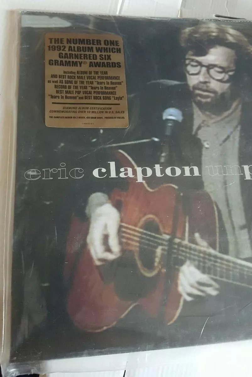 Classic 1992 Eric Clapton Tears In Heaven Song Release Promo Ad Print