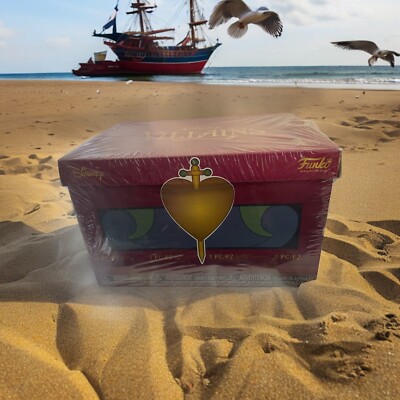 NEW Funko Pop Disney Treasures Box Villains Hot Topic Exclusive (captain  hook)