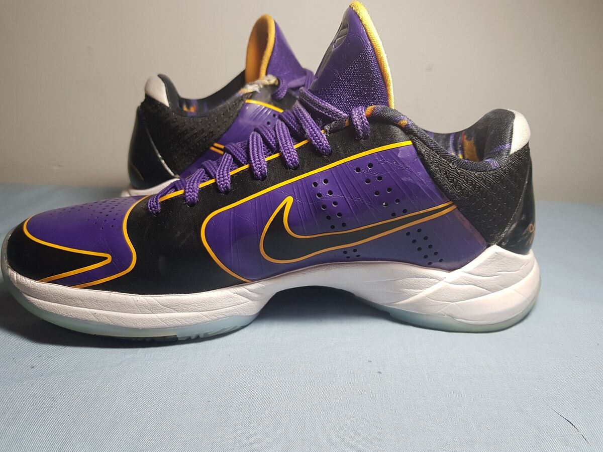 Nike Kobe V Protro 5x Champ Lakers Size US 6 | eBay