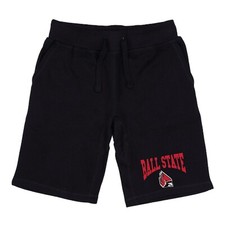 Ball State University Cardinals BSU NCAA College Fleece Premium Shorts