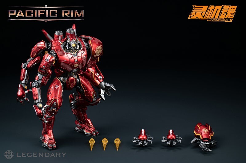 霊机魂studio Pacific Rim Crimson Typhoon Pacific Rim Crimson Typhoon Action Figure – USA Gundam Store