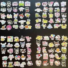 100 Various Hello Kitty / Sanrio Stickers All Different