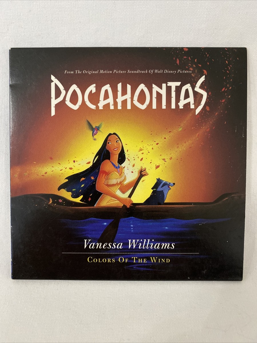 Pocahontas VANESSA WILLIAMS COLORS OF THE WIND SINGLE CD ENGLISH & SPANISH  RARE! | eBay