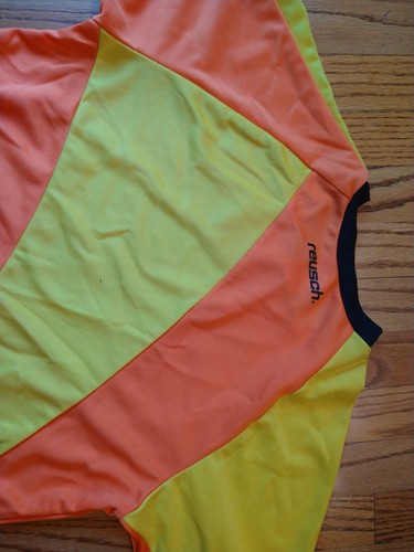 Vintage Reusch Soccer Goalkeeper Jersey Padded Long Sleeve Size Adult S ⚽️ - Picture 6 of 11