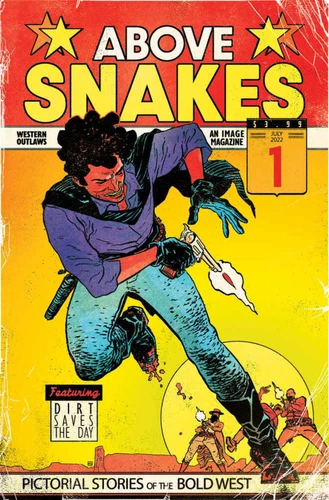 Above Snakes #1 (Of 5) Cover D 1:25 Sherman Retro Variant Comic Book NM