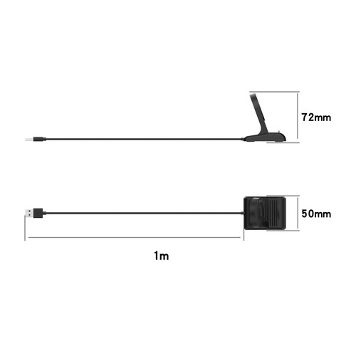 Verticle Phone Stand USB Magnetic Charger Cradle Dock For TicWatch Pro 3/GPS/LTE - Picture 2 of 12