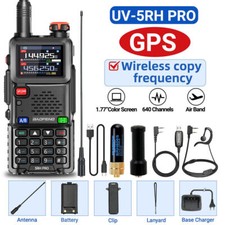 1PCS 5RH PRO GPS WALKIE TALKIE MULTI BAND RECHARGEABLE TWO WAY RADIO ANTENNA KIT