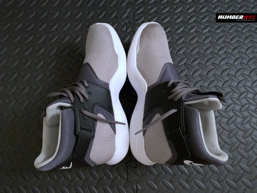 Nike Incursion Mid Size 9.5 Men Pale Grey River Rock Black Sneakers 917541 002 - 第 5/10 張圖片