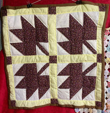 Hand Quilted Hand Stitched Wall Hanging