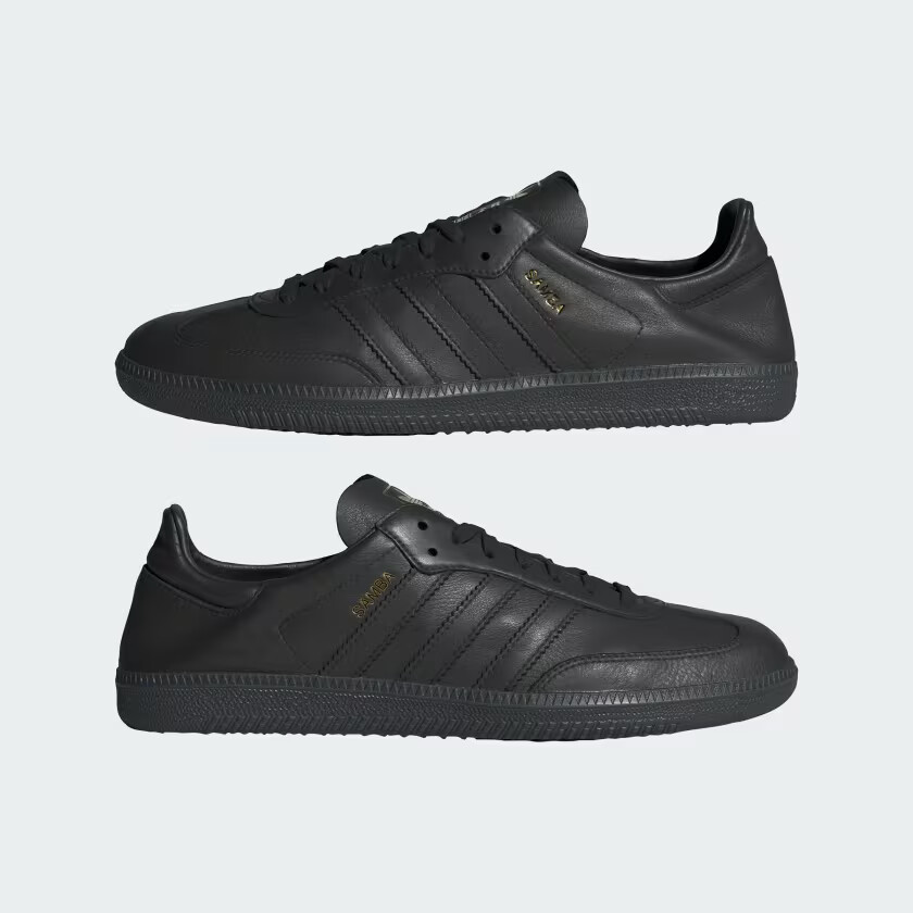 11.5 MENS ADIDAS SAMBA DECON IG6172 SHOES Core Black / Gold