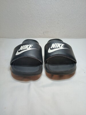 Nike Victori One Men Black White Slides Sandals CN9675 002