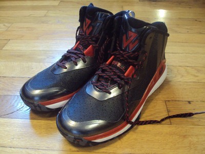 adidas ortholite black and red