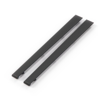 Porsche 944 924 Outer Door Handle Trim Insert Set of 2 Black