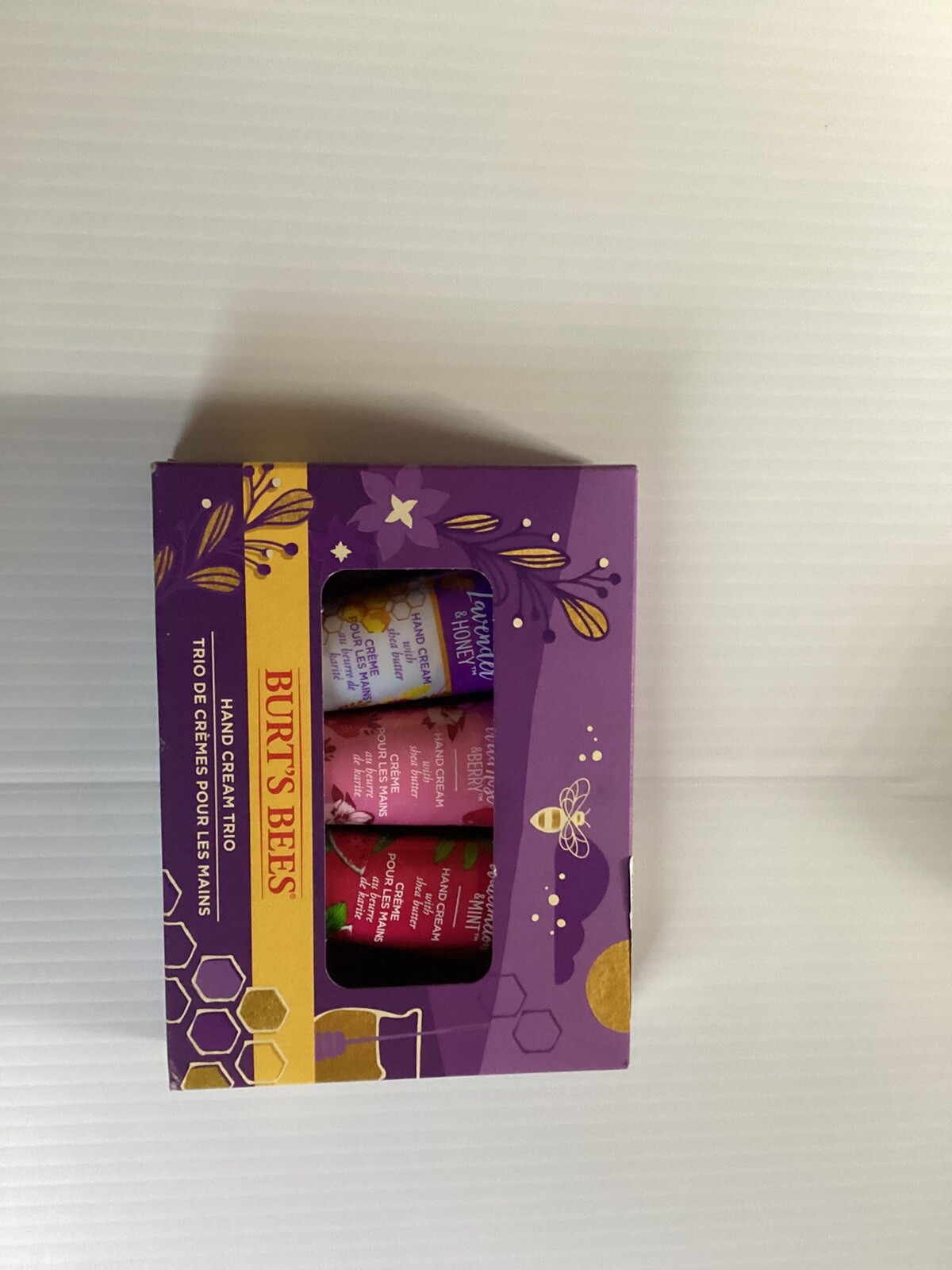 Burt's Bees Hand Cream Trio 3Piece Holiday Gift Set eBay