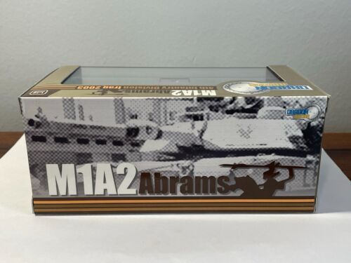 1:72 Dragon Armor 60016 M1A2 Abrams 4th Infantry Division Iraq 2003 Diecast NIB - Picture 10 of 15