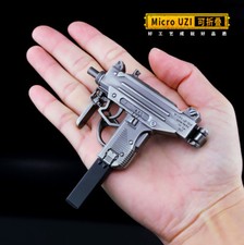 TOY 1/5 Mini Micro UZI 9mm SMG pistola BattleField4 campo di battaglia metallo 6 pollici