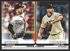 2019 Topps Update #US238 Travis Bergen / Samuel Coonrod RC