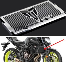 Radiator Grille Guard Cover Shield Cover Protective For YAMAHA MT-07 2014-2018