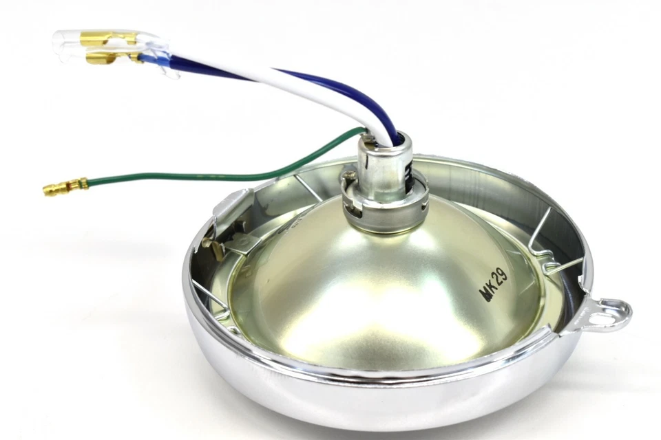 车头灯 Z50A Mini Trail 50 72-78 原始设备制造商本田车头灯镜头组件 #G295 — 第 3/4 张图片