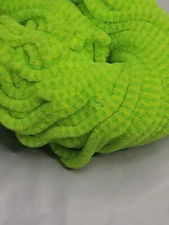 FL CHARTREUSE & FL YELLOW Variegated Nylon Chenille Fly Tying 4 Yd Pack Pick Sz