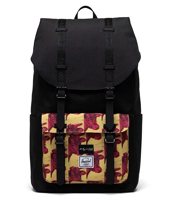 Herschel top printed backpack