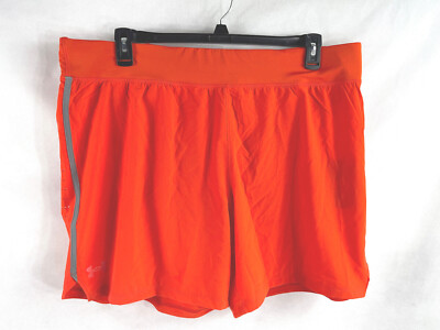 Under Armour Speedpocket Inch Running Shorts Orange 1361487-860 Mens Sz  XXL