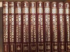ENCICLOPEDIA CURCIO DI SCIENZA E TECNICA (COMPLETA,8 VOLUMI) + 2 annuari