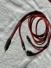 RCA Interconnects made with Canare l-4e6s Cable and Neutrik Rean Connectors