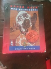 Album da collezione NBA Upper Deck 1994 - 166+ carte