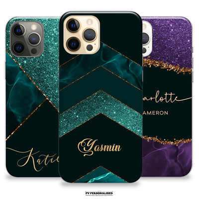 Personalisierte Handyhülle für iPhone 14 13 12 15 16 11 Silikon Individuelles Geschenk