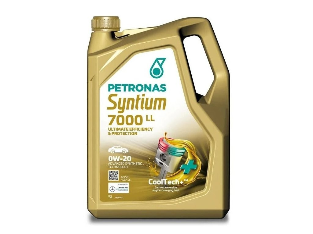 Huile moteur PETRONAS SYNTIUM 7000 LL 0W20 protège votre moteur contre l'usure thermique