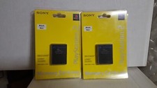 Sony PlayStation 2 Memory Card x2 Genuine NEW