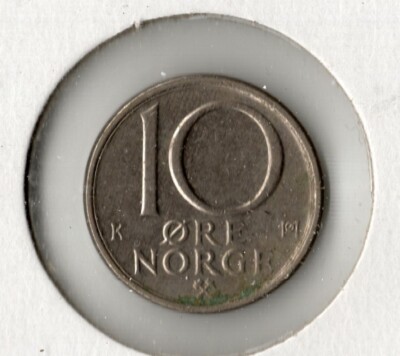 Coin Norway 10 Øre 1986 KM416 | eBay