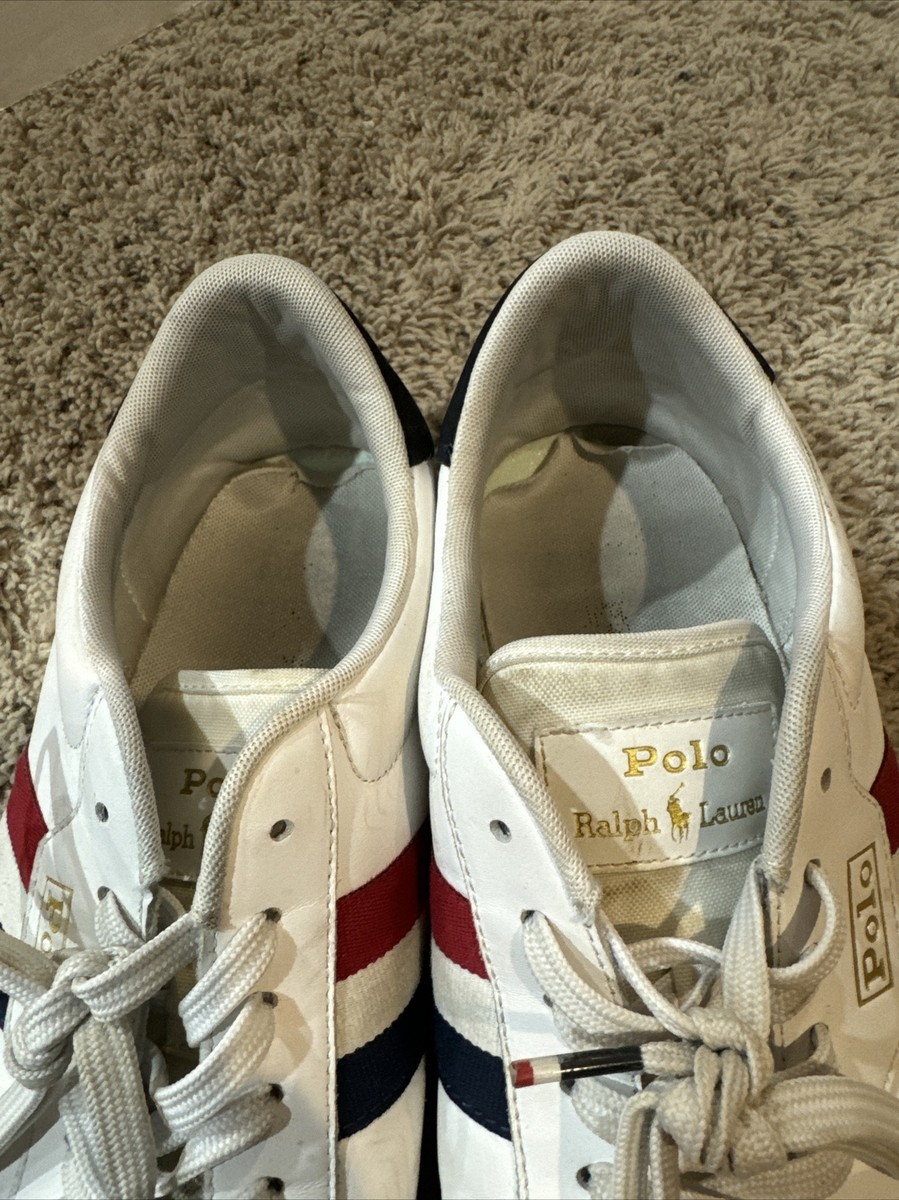 Polo Ralph Lauren Red White Blue Men's Shoes Mens Sz 15 | eBay