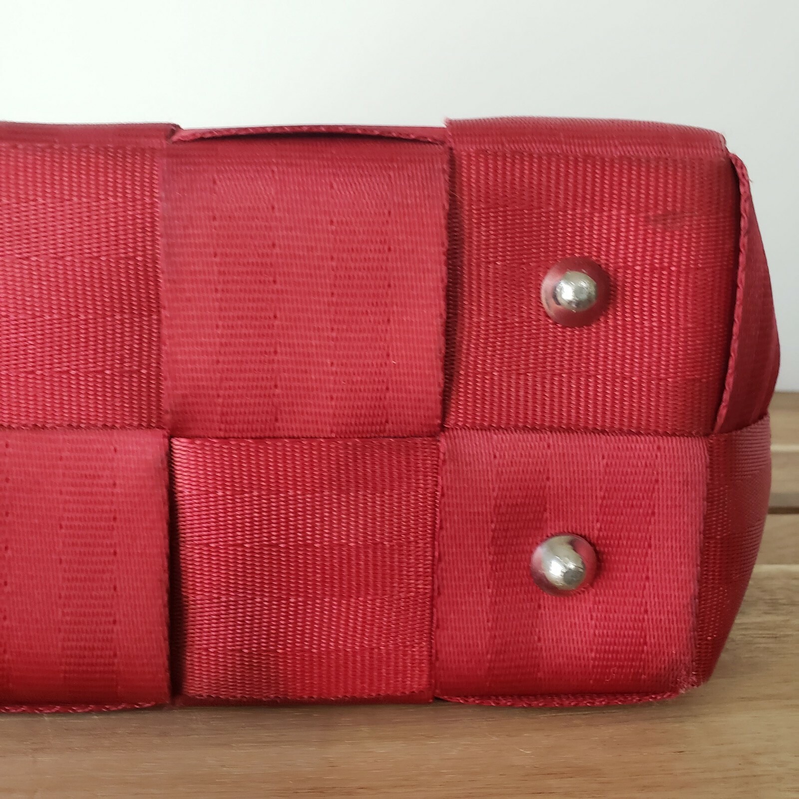 HARVEYS THE ORIGINAL SEAT BELT BAG TOTE / HANDBAG / PURSE (RED) eBay
