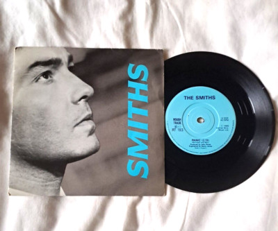 The Smiths - Panic / Vicar in a Tutu  7'' Vinyl single VG/EX RT193 1986