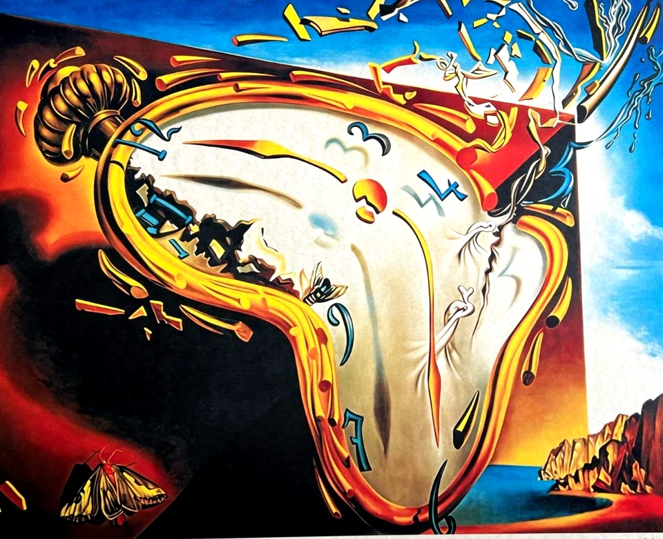 Litografia Salvador Dali certificado de autenticidade 1986 original assinada numerada à mão a lápis - Imagem 3 de 4