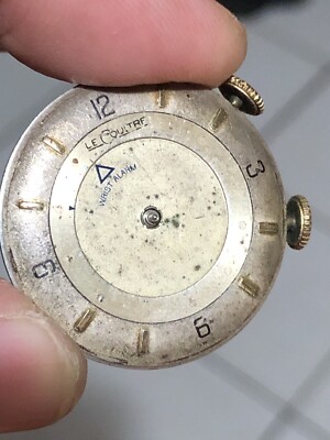 VINTAGE LECOULTRE 489/1 ALARM USED MOVEMENT FOR PARTS OR REPAIR | eBay