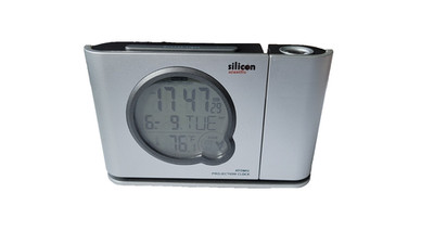 Silicon Scientific Atomic Projection Alarm Clock