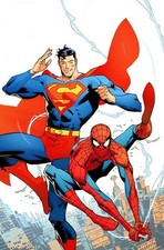 DC MARVEL SUPERMAN SPIDER-MAN #1 PREORDER 27....