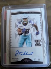 2022 Leaf Trinity - Jalen Tolbert #BA-JT1 Platinum /30 (AU, RC)
