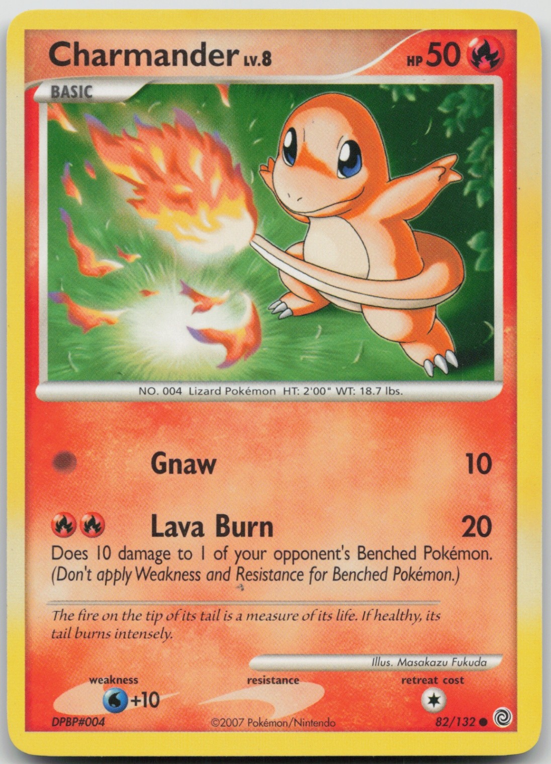 Charmander 82/132 Common Secret Wonders LP Normal