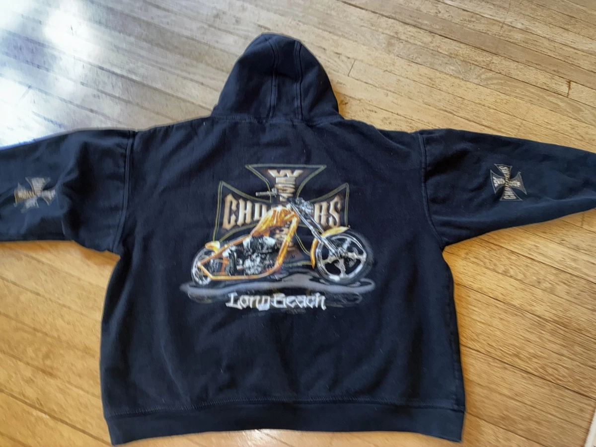 West Coast Choppers Cotton Hoodies & Sweatshirts for Men for sale