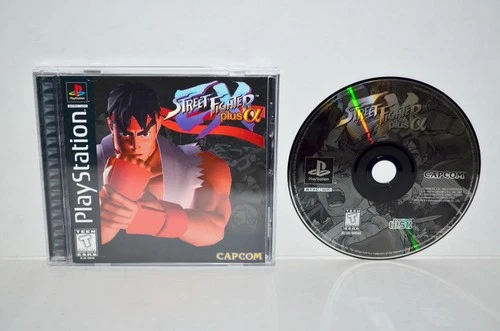 Street Fighter EX Plus Alpha (Sony PlayStation 1, 1997) PS1 PSOne PSX 2 3 MINT🔥