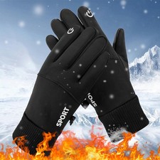 Waterproof Windproof Thermal Gloves, Touch Screen Winter Gloves for Extreme Cold